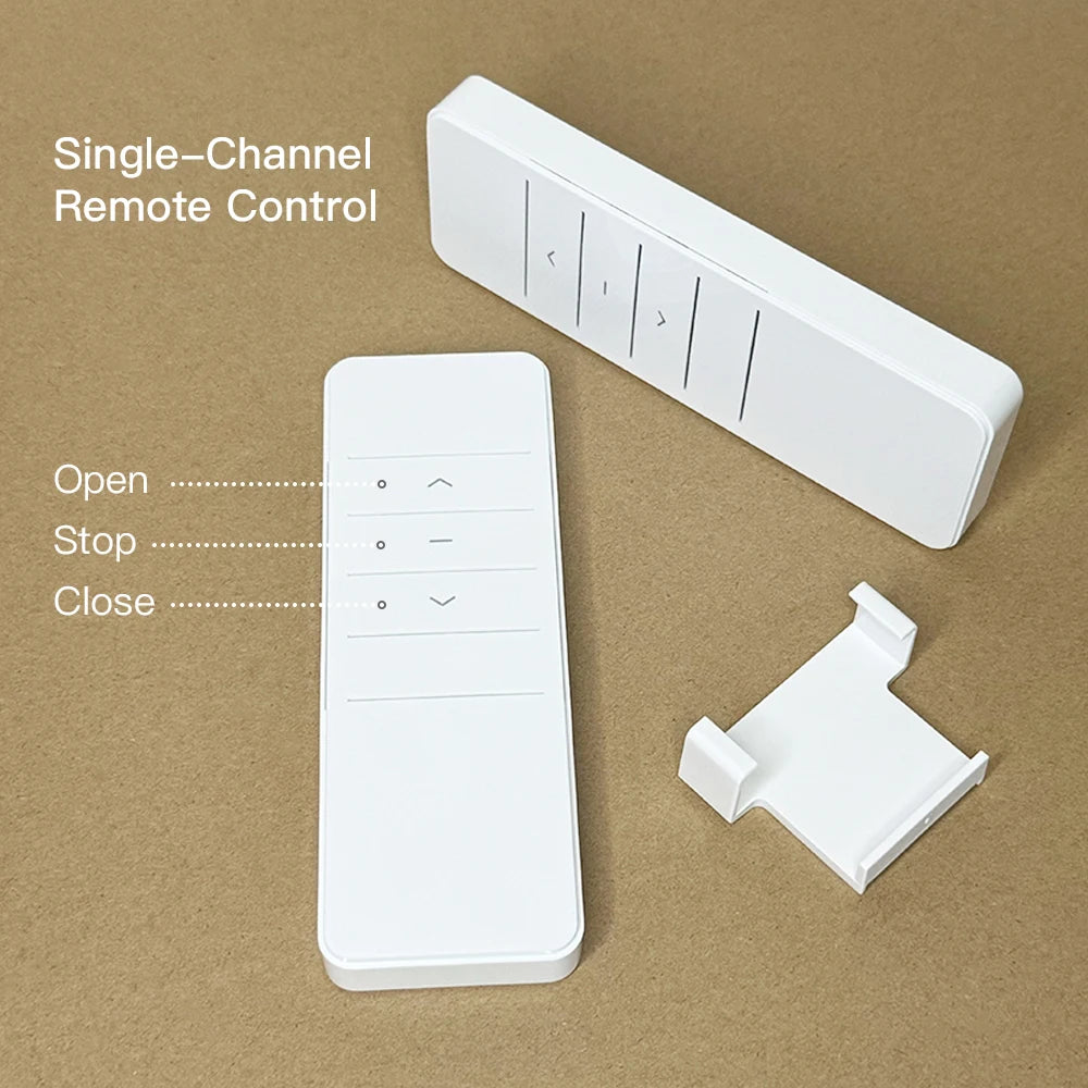 Smart Curtain Remote Control RF 433.92 MHz Emitter for Fixed Code Electric Curtain Motor Motorized Tubular Motor